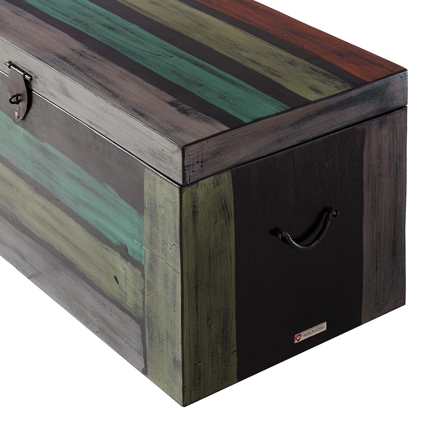 Wolf-Möbel Truhe Goa - Mango Dunkelbraun 11 Wolf-Möbel Truhe Goa - Mango Dunkelbraun – Bild 11