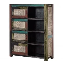 Wolf-Möbel Regal Goa I - Mango teilmassiv - Mango Dunkelbraun -Wohnzimmermöbel boutique en ligne 1000104025 180606 14543681 GALLERYIMAGES P000000001000104025