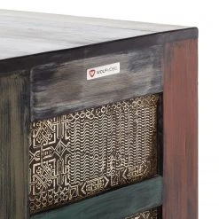 Wolf-Möbel Sideboard Goa I - Mango teilmassiv - Mango Dunkelbraun -Wohnzimmermöbel boutique en ligne 1000104028 180606 145440107 GALLERYIMAGES P000000001000104028