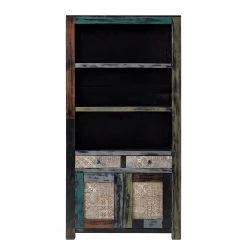 Wolf-Möbel Regal Goa III - Mango teilmassiv - Mango Dunkelbraun -Wohnzimmermöbel boutique en ligne 1000104045 191011 08063500002 DETAILS P000000001000104045