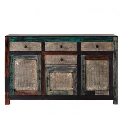 Wolf-Möbel Sideboard Goa II - Akazie / Mango teilmassiv - Mehrfarbig 10 Wolf-Möbel Sideboard Goa II - Akazie / Mango teilmassiv - Mehrfarbig -Wohnzimmermöbel boutique en ligne 1000104047 191024 17483500016 DETAILS P000000001000104047