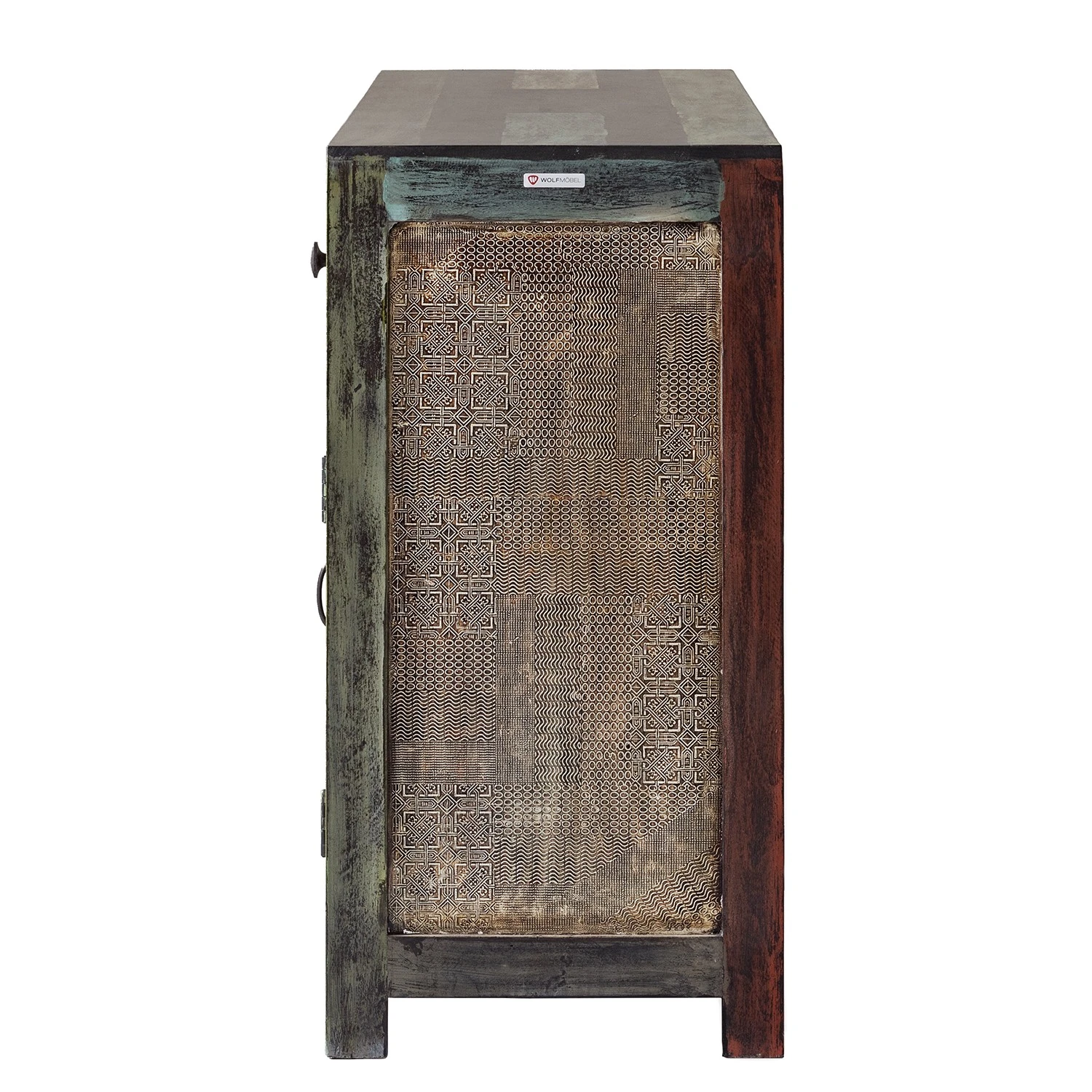 Wolf-Möbel Sideboard Goa II - Akazie / Mango teilmassiv - Mehrfarbig 4 Wolf-Möbel Sideboard Goa II - Akazie / Mango teilmassiv - Mehrfarbig – Bild 4