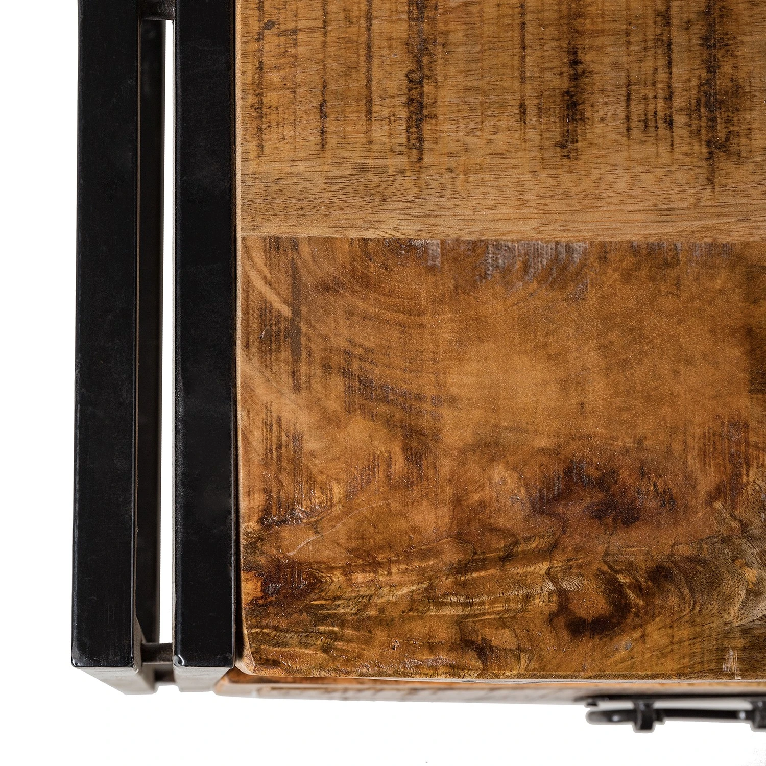 Wolf-Möbel TV-Lowboard Iron - Mango massiv / Eisen 14 Wolf-Möbel TV-Lowboard Iron - Mango massiv / Eisen – Bild 14