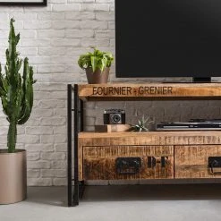 Wolf-Möbel TV-Lowboard Iron - Mango massiv / Eisen 28 Wolf-Möbel TV-Lowboard Iron - Mango massiv / Eisen -Wohnzimmermöbel boutique en ligne 1000104115 200407 07014400010 MOOD DETAILS P000000001000104115 mood