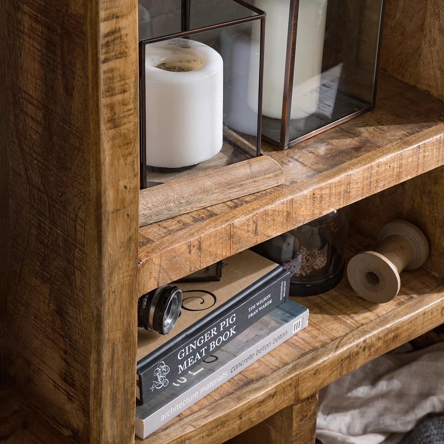 Wolf-Möbel Regal Iron II - Mango massiv / Eisen 8 Wolf-Möbel Regal Iron II - Mango massiv / Eisen – Bild 8