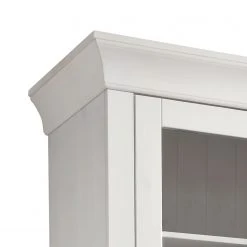 Maison Belfort Vitrine Bergen III - Kiefer massiv - Kiefer Weiß -Wohnzimmermöbel boutique en ligne 1000104279 211122 08320300279 DETAILS P000000001000104279