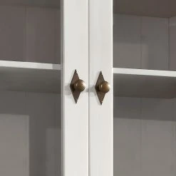 Maison Belfort Vitrine Bergen III - Kiefer massiv - Kiefer Weiß -Wohnzimmermöbel boutique en ligne 1000104279 211122 08320300285 DETAILS P000000001000104279