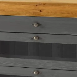 Maison Belfort Sideboard Bergen - Kiefer massiv - Kiefer Grau / Kiefer Laugenfarbig 10 Maison Belfort Sideboard Bergen - Kiefer massiv - Kiefer Grau / Kiefer Laugenfarbig -Wohnzimmermöbel boutique en ligne 1000104340 211122 08320600616 DETAILS P000000001000104340