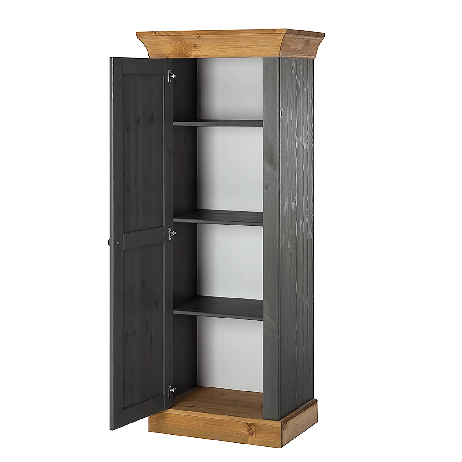 Maison Belfort Wohnwand Bergen (3-teilig) - Kiefer Grau / Kiefer Laugenfarbig 6 Maison Belfort Wohnwand Bergen (3-teilig) - Kiefer Grau / Kiefer Laugenfarbig – Bild 6