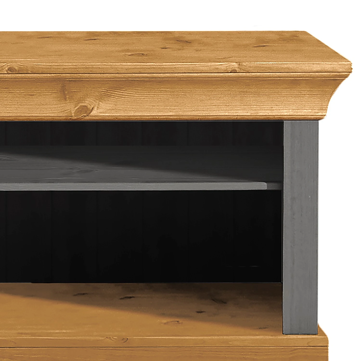 Maison Belfort Wohnwand Bergen (3-teilig) - Kiefer Grau / Kiefer Laugenfarbig 9 Maison Belfort Wohnwand Bergen (3-teilig) - Kiefer Grau / Kiefer Laugenfarbig – Bild 9