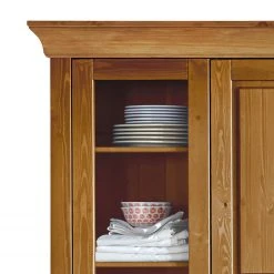 Maison Belfort Vitrinenschrank Bergen - Kiefer Laugenfarbig -Wohnzimmermöbel boutique en ligne 1000104431 211122 083216001033 DETAILS P000000001000104431