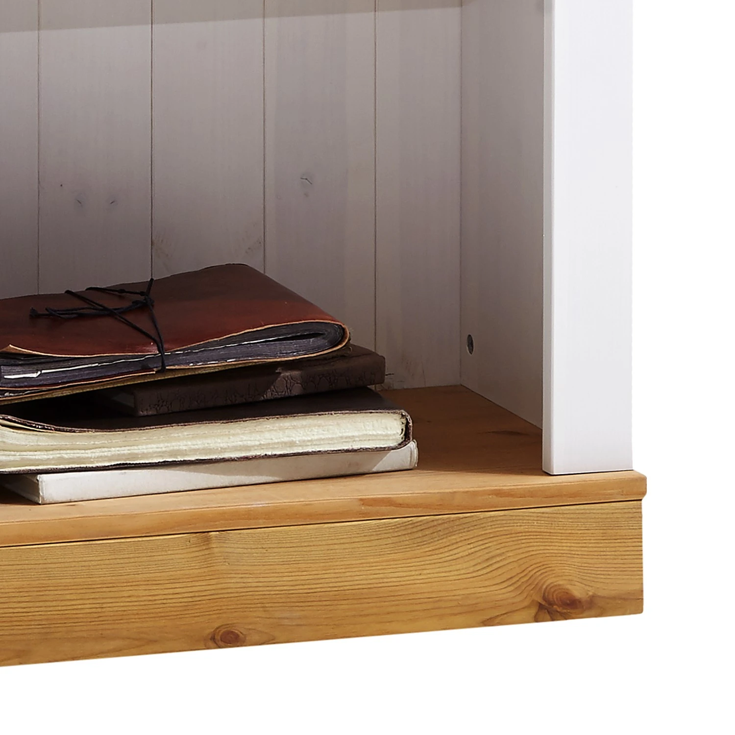 Maison Belfort Regal Bergen II - Kiefer Weiß / Kiefer Laugenfarbig 5 Maison Belfort Regal Bergen II - Kiefer Weiß / Kiefer Laugenfarbig – Bild 5