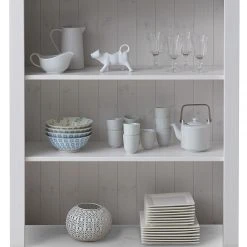 Maison Belfort Regal Bergen II - Kiefer Weiß / Kiefer Grau -Wohnzimmermöbel boutique en ligne 1000104438 211122 08321701079 DETAILS P000000001000104438