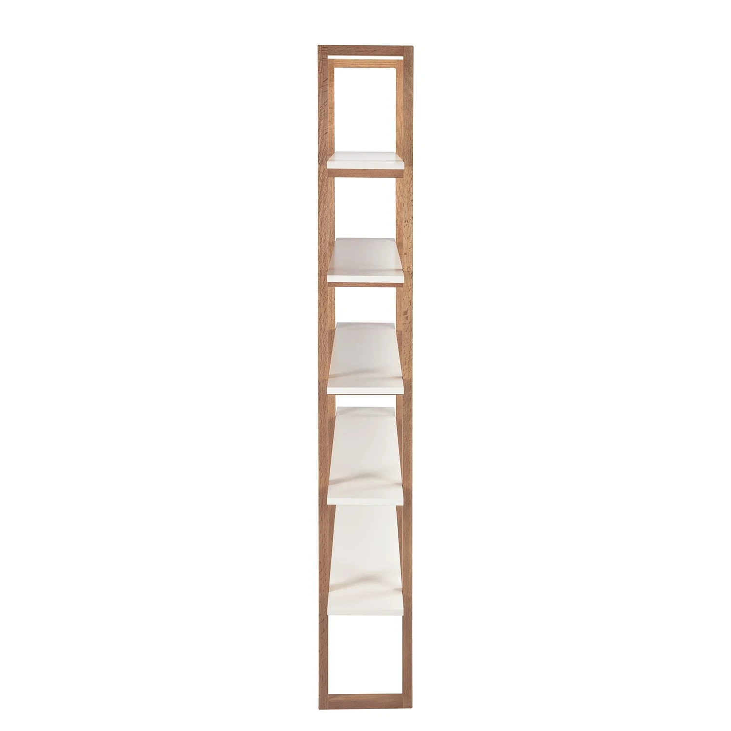 Mørteens Bücherregal Store I - Eiche teilmassiv - Weiß / Eiche 3 Mørteens Bücherregal Store I - Eiche teilmassiv - Weiß / Eiche – Bild 3