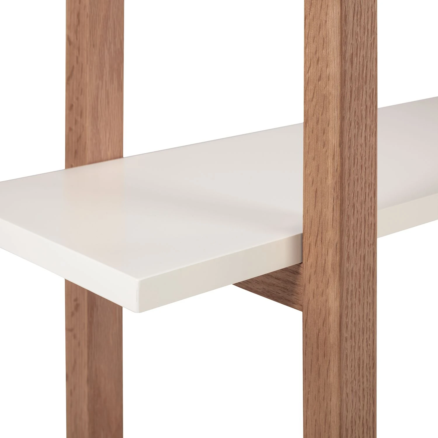 Mørteens Bücherregal Store I - Eiche teilmassiv - Weiß / Eiche 4 Mørteens Bücherregal Store I - Eiche teilmassiv - Weiß / Eiche – Bild 4