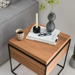 Studio Copenhagen Beistelltisch Cubus I - Eiche Massiv / Metall - Eiche 24 Studio Copenhagen Beistelltisch Cubus I - Eiche Massiv / Metall - Eiche -Wohnzimmermöbel boutique en ligne 1000114081 190417 14473400027 GALLERYIMAGES P000000001000114081