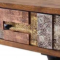 Wolf-Möbel Couchtisch Orient - Akazie massiv / Metall - Mehrfarbig -Wohnzimmermöbel boutique en ligne 1000114111 200512 14061600003 DETAILS P000000001000114111