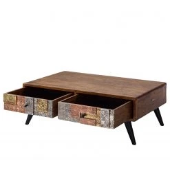 Wolf-Möbel Couchtisch Orient - Akazie massiv / Metall - Mehrfarbig -Wohnzimmermöbel boutique en ligne 1000114111 200512 14062000009 DETAILS P000000001000114111