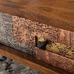 Wolf-Möbel Couchtisch Orient - Akazie massiv / Metall - Mehrfarbig -Wohnzimmermöbel boutique en ligne 1000114111 200706 13202700004 DETAILS P000000001000114111