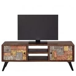Wolf-Möbel TV-Lowboard Orient - Akazie massiv / Metall - Mehrfarbig -Wohnzimmermöbel boutique en ligne 1000114118 200512 14062500014 DETAILS P000000001000114118