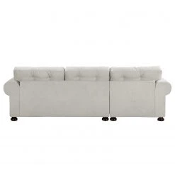 Velvet Studio Ecksofa Marau - Kies - Longchair davorstehend links -Wohnzimmermöbel boutique en ligne 1000115661 200728 11055700004 DETAILS P000000001000115661