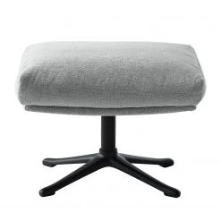 Studio Copenhagen Polsterhocker Hepburn III - Webstoff Saia: Hellgrau - Schwarz -Wohnzimmermöbel boutique en ligne 1000116425 180830 120929208 GALLERYIMAGES P000000001000116425