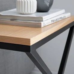 Ars manufacti Beistelltisch Mora - Eiche / Schwarz -Wohnzimmermöbel boutique en ligne 1000116646 190121 11330200004 GALLERYIMAGES P000000001000116646