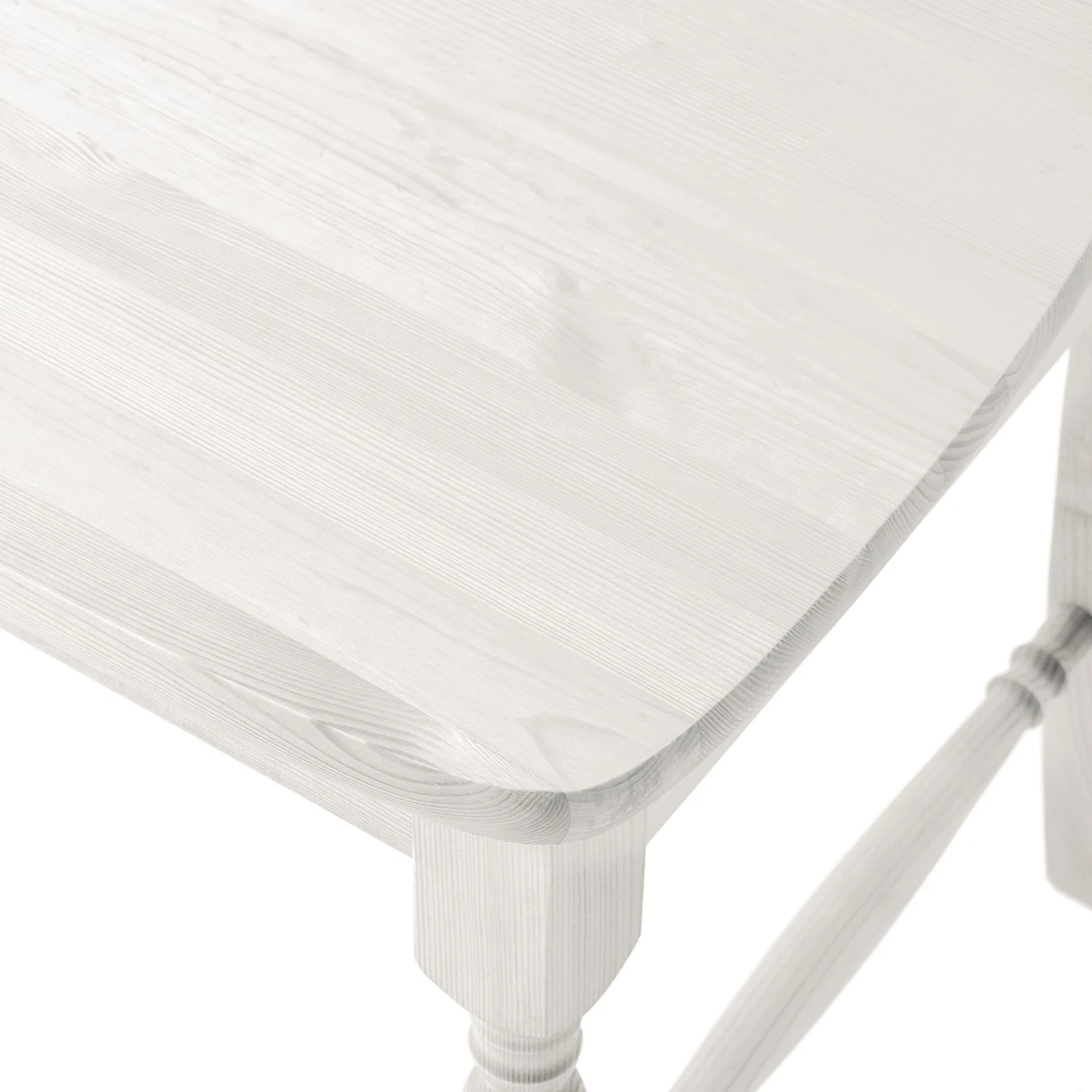 Maison Belfort Esszimmerstuhl Narva (2er Set) - Kiefer Weiß 6 Maison Belfort Esszimmerstuhl Narva (2er Set) - Kiefer Weiß – Bild 6