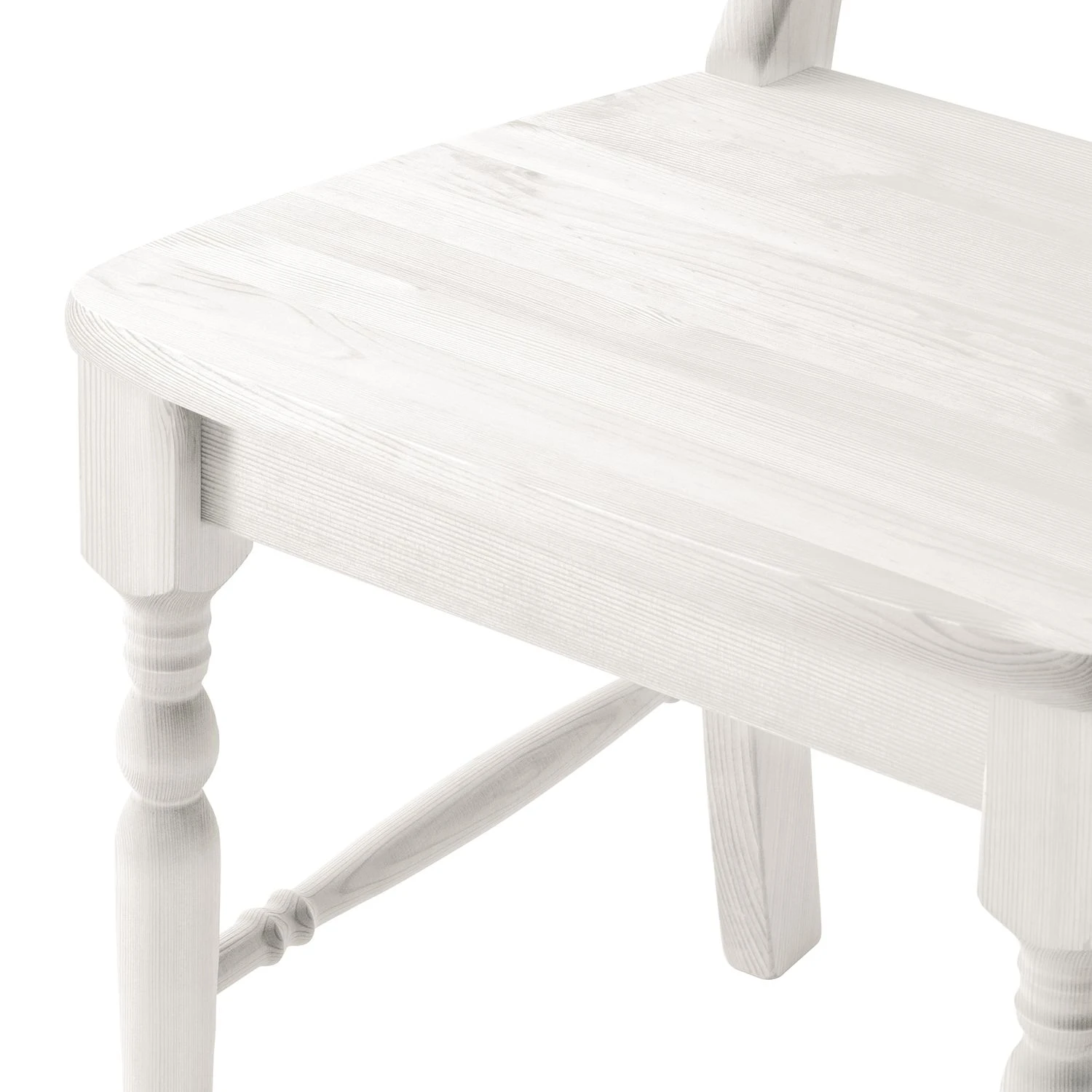 Maison Belfort Esszimmerstuhl Narva (2er Set) - Kiefer Weiß 7 Maison Belfort Esszimmerstuhl Narva (2er Set) - Kiefer Weiß – Bild 7