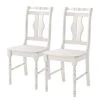 Maison Belfort Esszimmerstuhl Narva (2er Set) - Kiefer Weiß