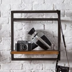 Ars manufacti Wandregal Manchester - Akazie massiv / Metall - Akazie / Anthrazit - 40 x 40 cm 8 Ars manufacti Wandregal Manchester - Akazie massiv / Metall - Akazie / Anthrazit - 40 x 40 cm -Wohnzimmermöbel boutique en ligne 1000117157 180820 08335802 MOOD GALLERYIMAGES P000000001000117157 mood