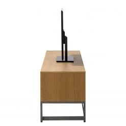 Ars manufacti TV-Lowboard Dharai - Echtholzfurnier / Metall - Eiche / Silber 20 Ars manufacti TV-Lowboard Dharai - Echtholzfurnier / Metall - Eiche / Silber -Wohnzimmermöbel boutique en ligne 1000117170 180802 08243711 GALLERYIMAGES P000000001000117170