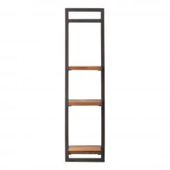 Ars manufacti Wandregal Manchester - Akazie massiv / Metall - Akazie / Anthrazit - 22 x 85 cm -Wohnzimmermöbel boutique en ligne 1000117172 030 GALLERYIMAGES P000000001000117172