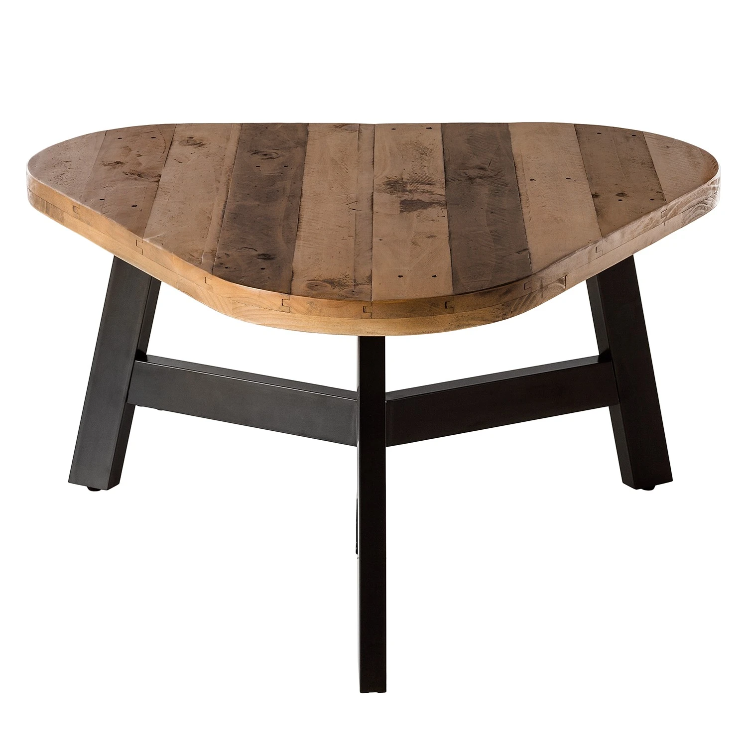 Ars manufacti Couchtisch Tamati II - Altholz Pinie / Metall - Pinie Dunkel / Schwarz 7 Ars manufacti Couchtisch Tamati II - Altholz Pinie / Metall - Pinie Dunkel / Schwarz – Bild 7