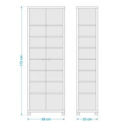 Loftscape Vitrinenschrank Exhibit IV - Inkl. Beleuchtung - Weiß 7 Loftscape Vitrinenschrank Exhibit IV - Inkl. Beleuchtung - Weiß -Wohnzimmermöbel boutique en ligne 1000117318 190621 12570200038 GALLERYIMAGES P000000001000117318