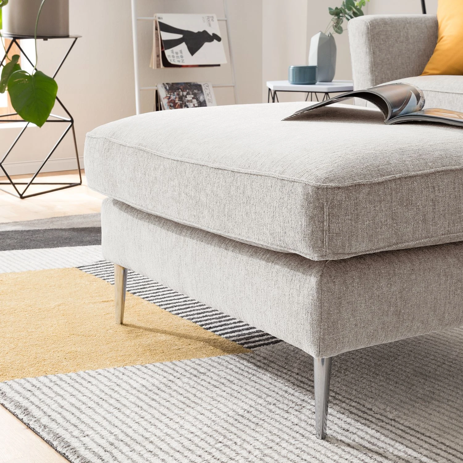 Fredriks Polsterhocker Mirabela - Kies 6 Fredriks Polsterhocker Mirabela - Kies – Bild 6