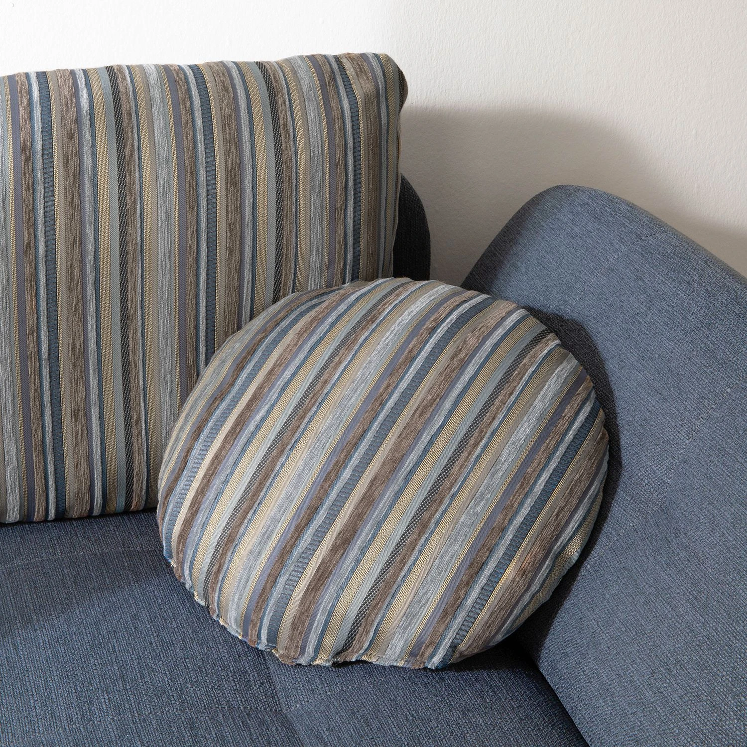 Loftscape Recamiere Limon - Webstoff - Jeansblau - Armlehne davorstehend links 16 Loftscape Recamiere Limon - Webstoff - Jeansblau - Armlehne davorstehend links – Bild 16