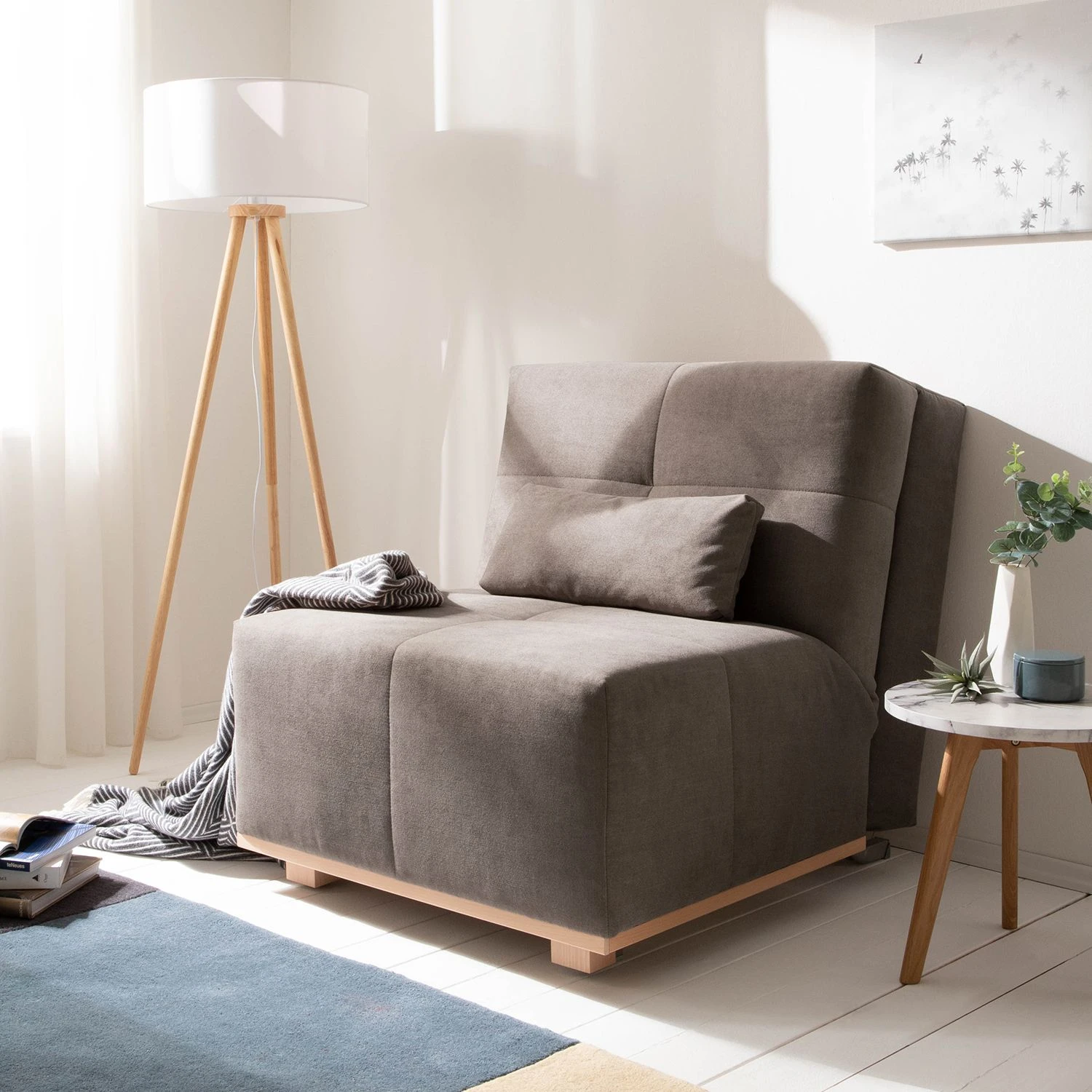 Loftscape Schlafsessel Simla II - Microfaser - Cubanit 2 Loftscape Schlafsessel Simla II - Microfaser - Cubanit – Bild 2