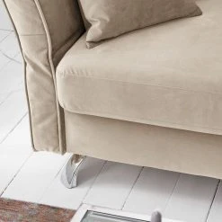 Jack & Alice Recamiere Habay - Microfaser - Hellbeige - Armlehne davorstehend links 30 Jack & Alice Recamiere Habay - Microfaser - Hellbeige - Armlehne davorstehend links -Wohnzimmermöbel boutique en ligne 1000117854 130 GALLERYIMAGES P000000001000117854