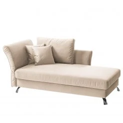 Jack & Alice Recamiere Habay - Microfaser - Hellbeige - Armlehne davorstehend links