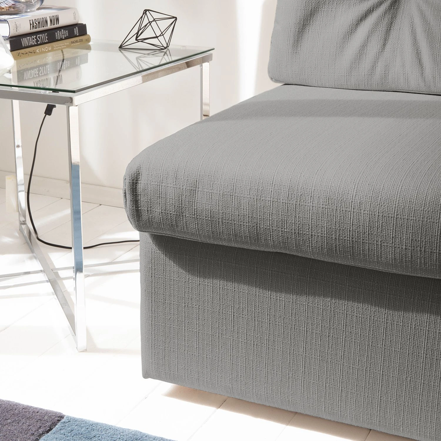 Fredriks Schlafsessel Arctic I - Webstoff - Grau 15 Fredriks Schlafsessel Arctic I - Webstoff - Grau – Bild 15