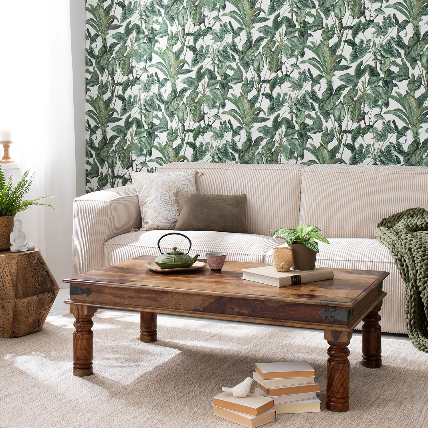 Ars Natura Couchtisch Kaschmir I - Sheesham massiv - Sheesham Honig Dunkel 2 Ars Natura Couchtisch Kaschmir I - Sheesham massiv - Sheesham Honig Dunkel – Bild 2