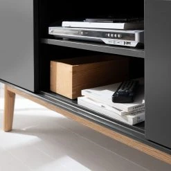 Mørteens TV-Lowboard Lindholm - Grau - 160 x 40 cm -Wohnzimmermöbel boutique en ligne 1000119270 190211 10374000016 GALLERYIMAGES P000000001000119270