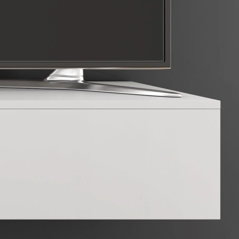 Loftscape TV-Wand Emporior III - Matt Weiß / Matt Hellbeige - Breite: 294 cm 4 Loftscape TV-Wand Emporior III - Matt Weiß / Matt Hellbeige - Breite: 294 cm – Bild 4