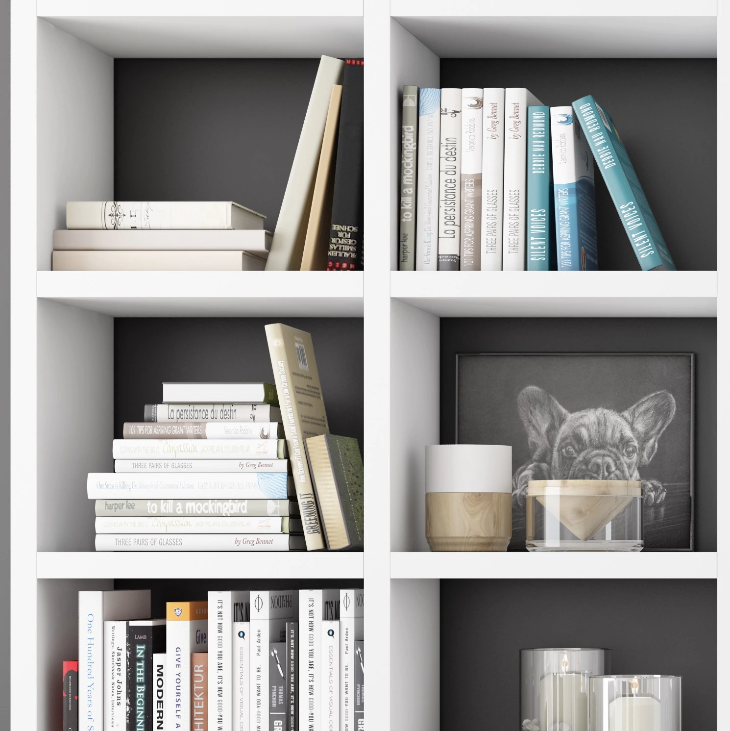 Loftscape TV-Wand Emporior III - Matt Hellbeige / Matt Weiß - Breite: 294 cm 3 Loftscape TV-Wand Emporior III - Matt Hellbeige / Matt Weiß - Breite: 294 cm – Bild 3