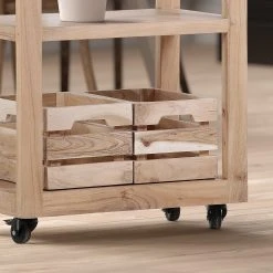 Ars manufacti Servierwagen Sordio II - Akazie massiv -Wohnzimmermöbel boutique en ligne 1000121883 211221 133106000046 DETAILS P000000001000121883