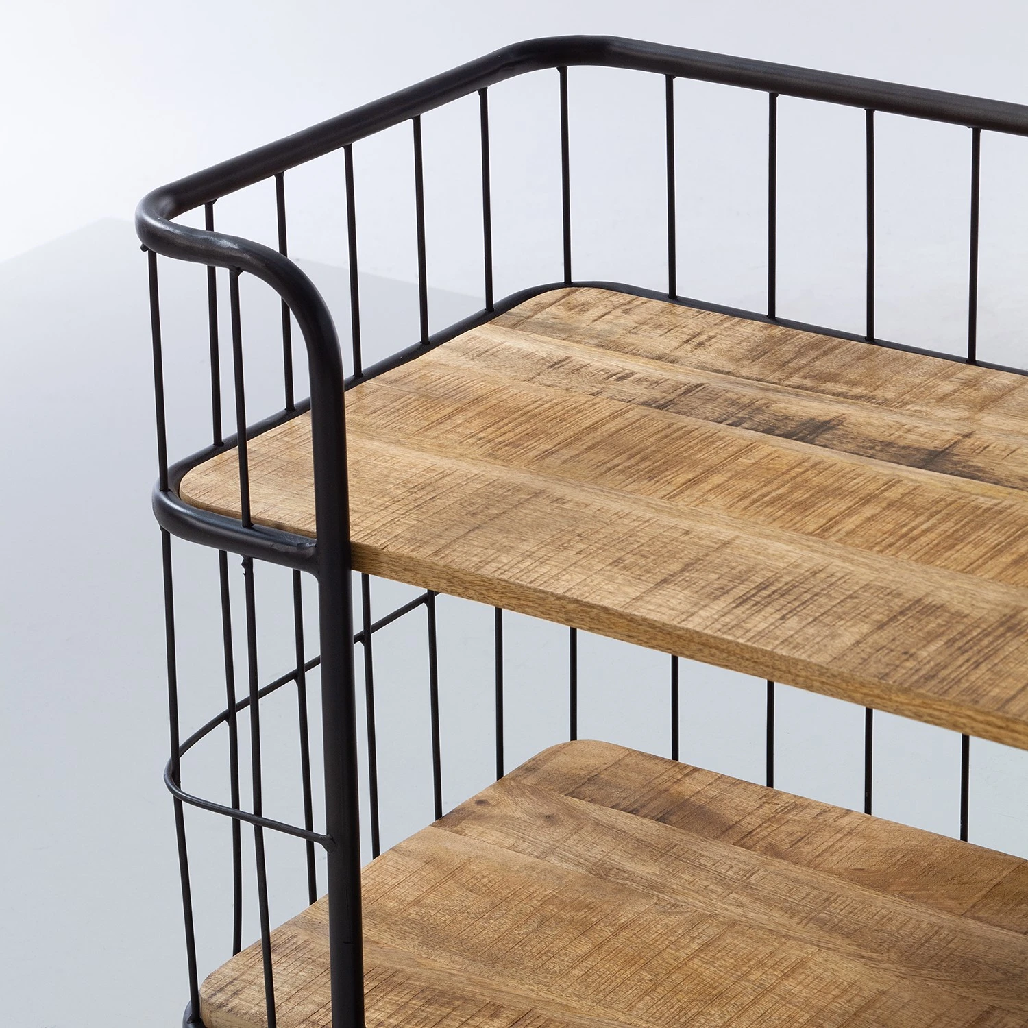 Ars manufacti Regal Namber II - Mango massiv / Metall - Mango / Schwarz 9 Ars manufacti Regal Namber II - Mango massiv / Metall - Mango / Schwarz – Bild 9