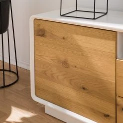 Mørteens TV-Lowboard Boge II - Asteiche / Matt Weiß -Wohnzimmermöbel boutique en ligne 1000123285 200811 14061001195 DETAILS P000000001000123285