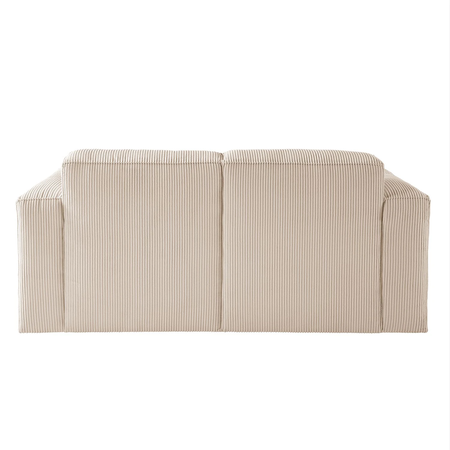 Ars Natura 2-Sitzer Sofa LORALAI - Cordstoff Lola: Creme 6 Ars Natura 2-Sitzer Sofa LORALAI - Cordstoff Lola: Creme – Bild 6