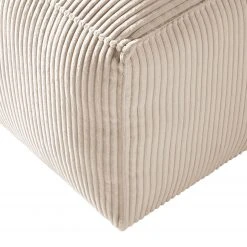 Ars Natura Polsterhocker LORALAI - Cordstoff Lola: Creme -Wohnzimmermöbel boutique en ligne 1000123354 180716 093405149 GALLERYIMAGES P000000001000123354